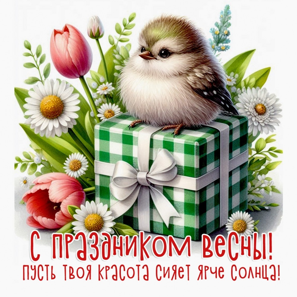 С праздником весны!