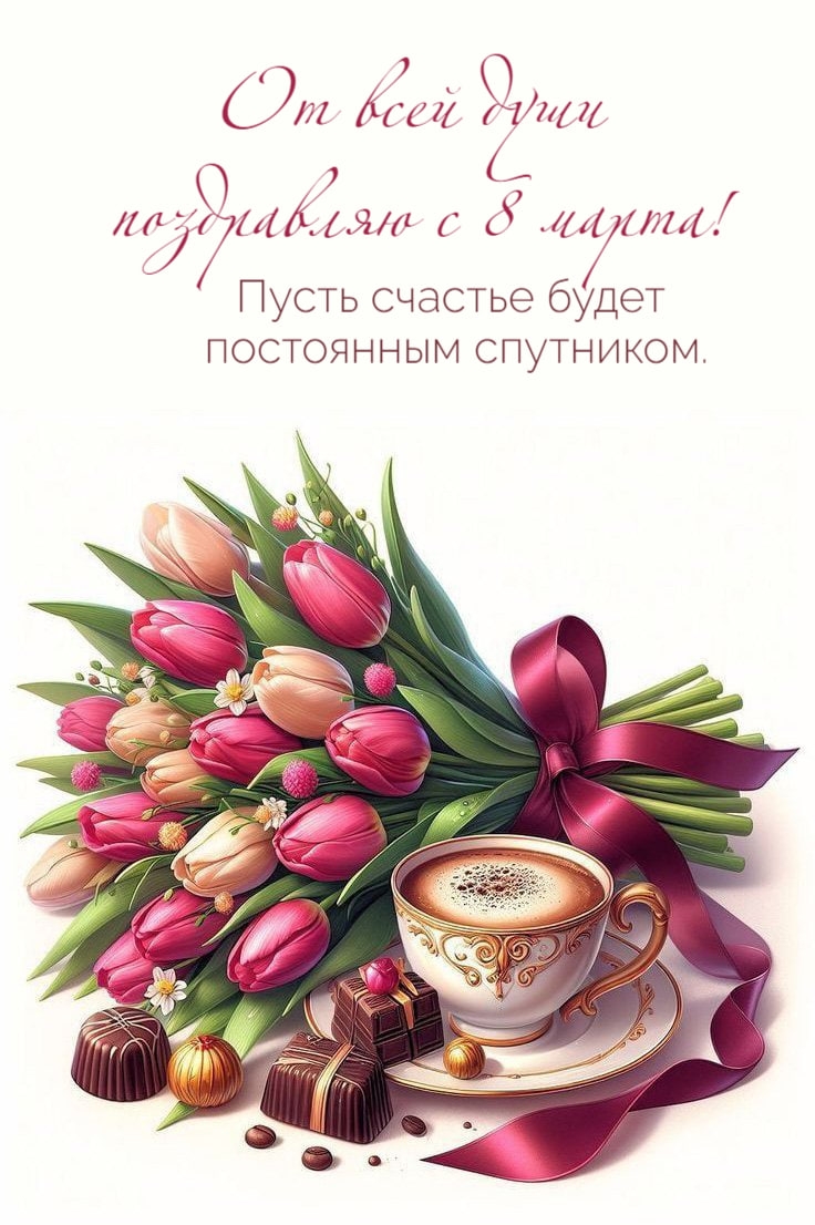 поздравляю с 8 марта!