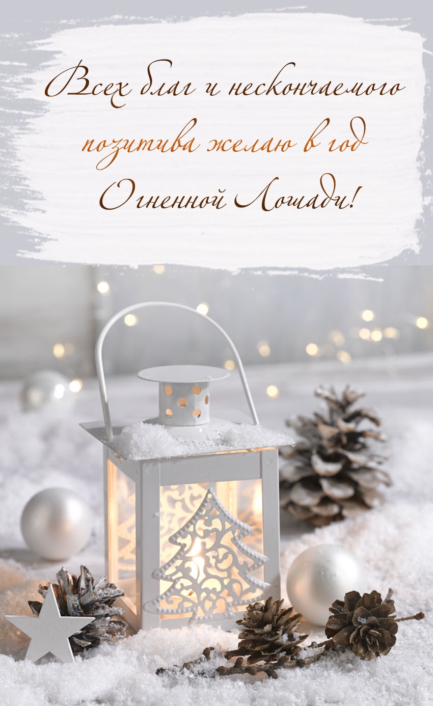 Позитива желаю в год Огненной Лошади!