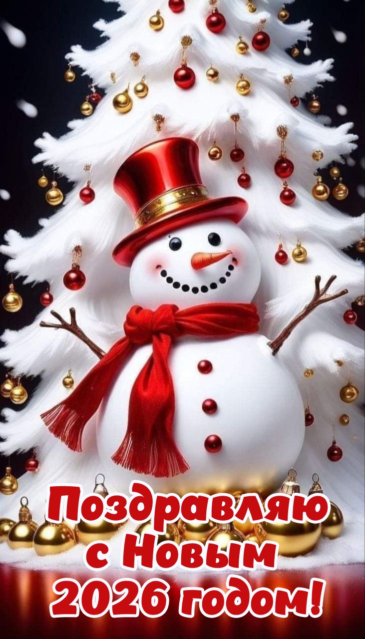 Поздравляю с Новым 2026 годом!