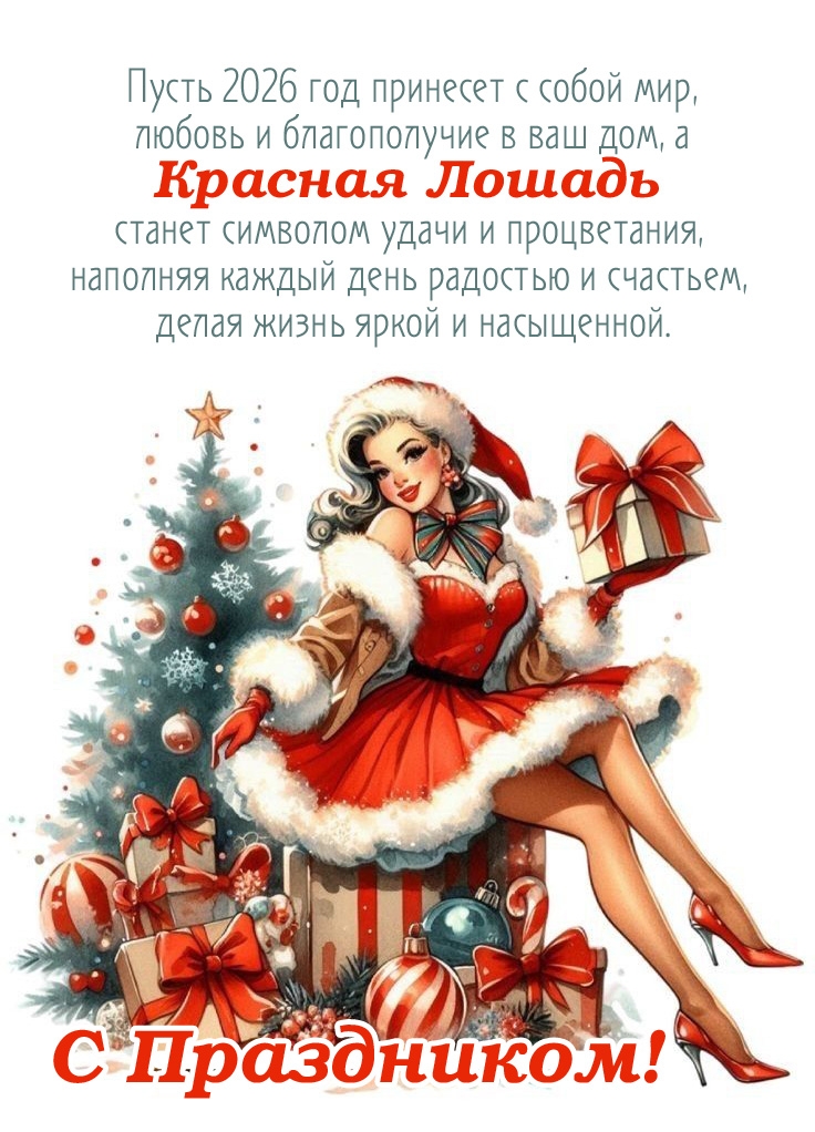 Пусть 2026 год принесет с собой мир, любовь и благополучие 