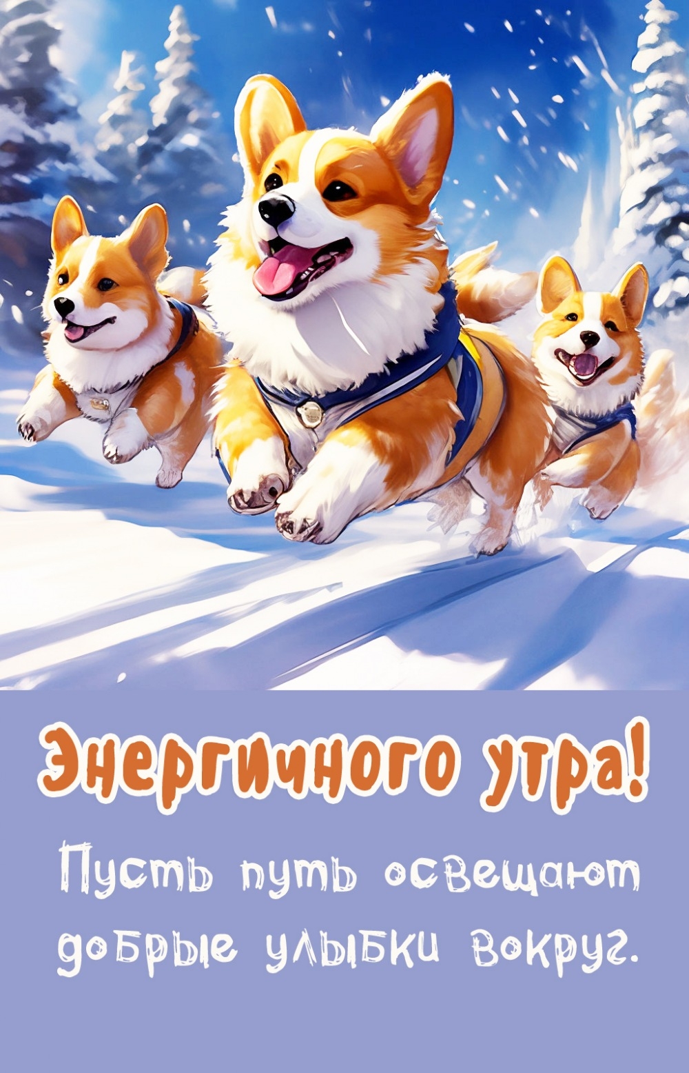 Пусть путь освещают добрые улыбки вокруг