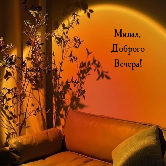 Милая, Доброго Вечера!