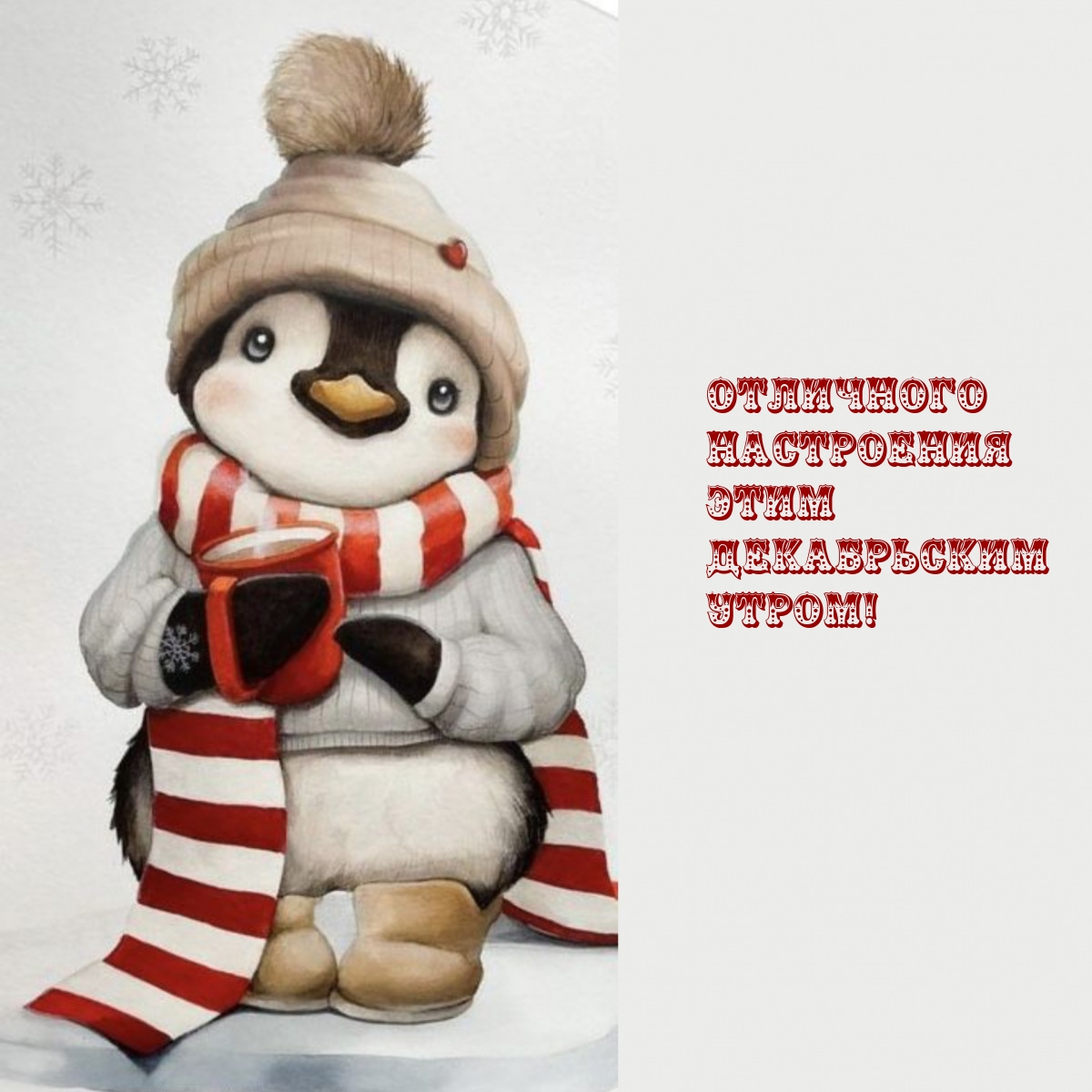 Отличного Настроения Этим Декабрьским Утром! 