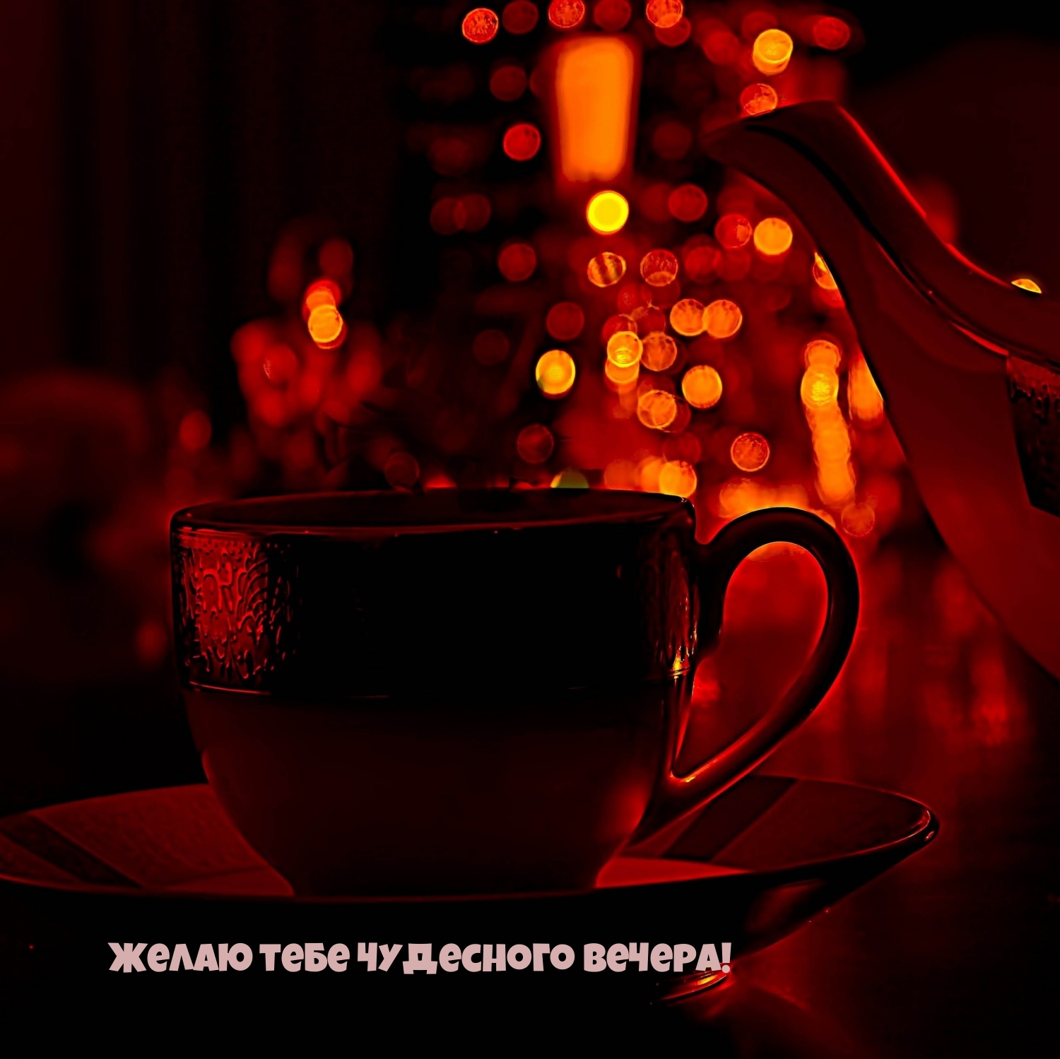 Желаю тебе чудесного вечера!