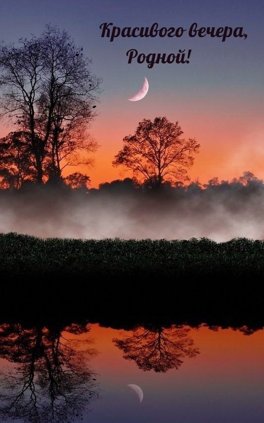 Красивого вечера, Родной!