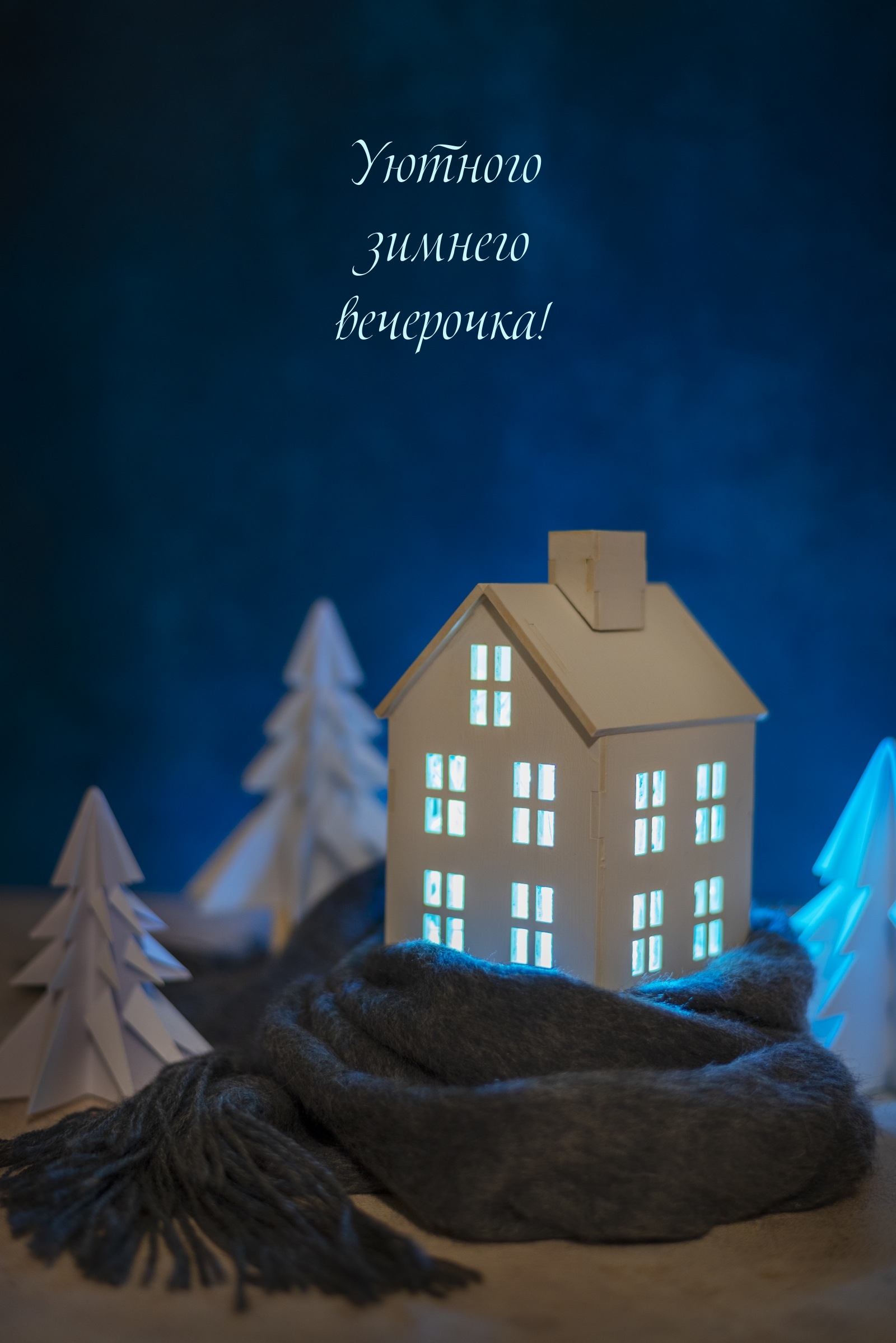 Уютного зимнего вечерочка!