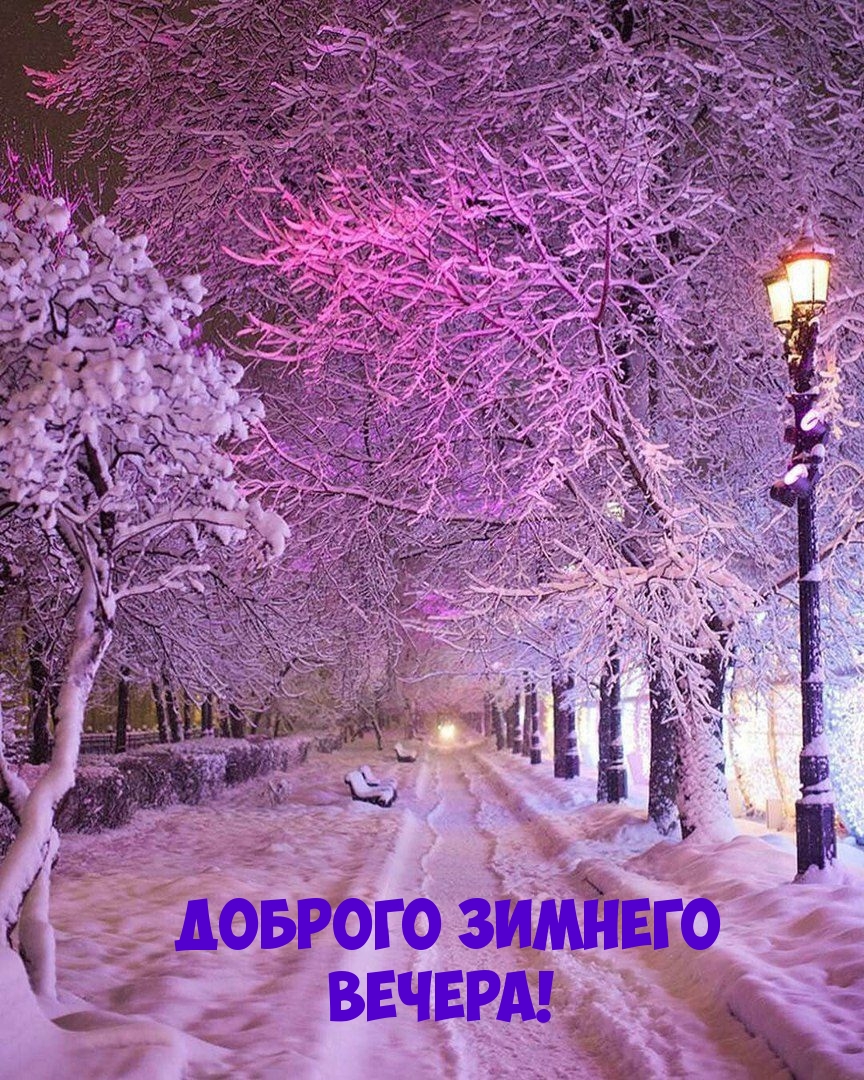 Доброго Зимнего Вечера!