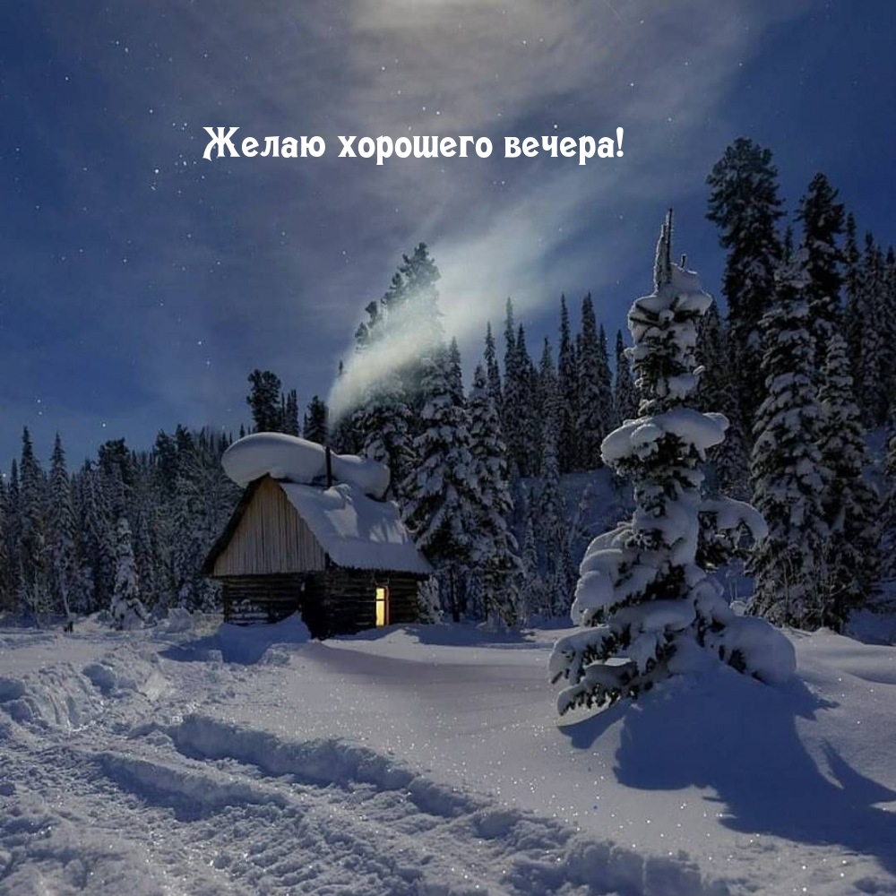 Желаю хорошего вечера!