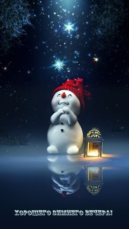 Хорошего зимнего вечера!