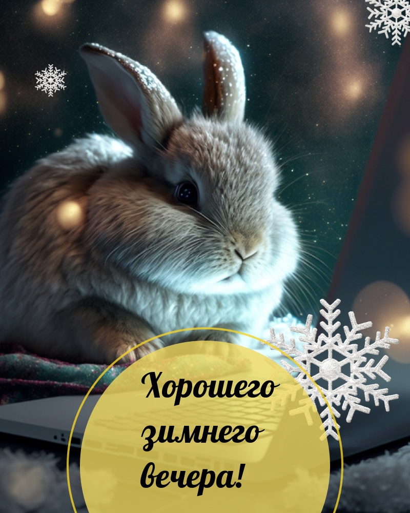 Хорошего зимнего вечера!