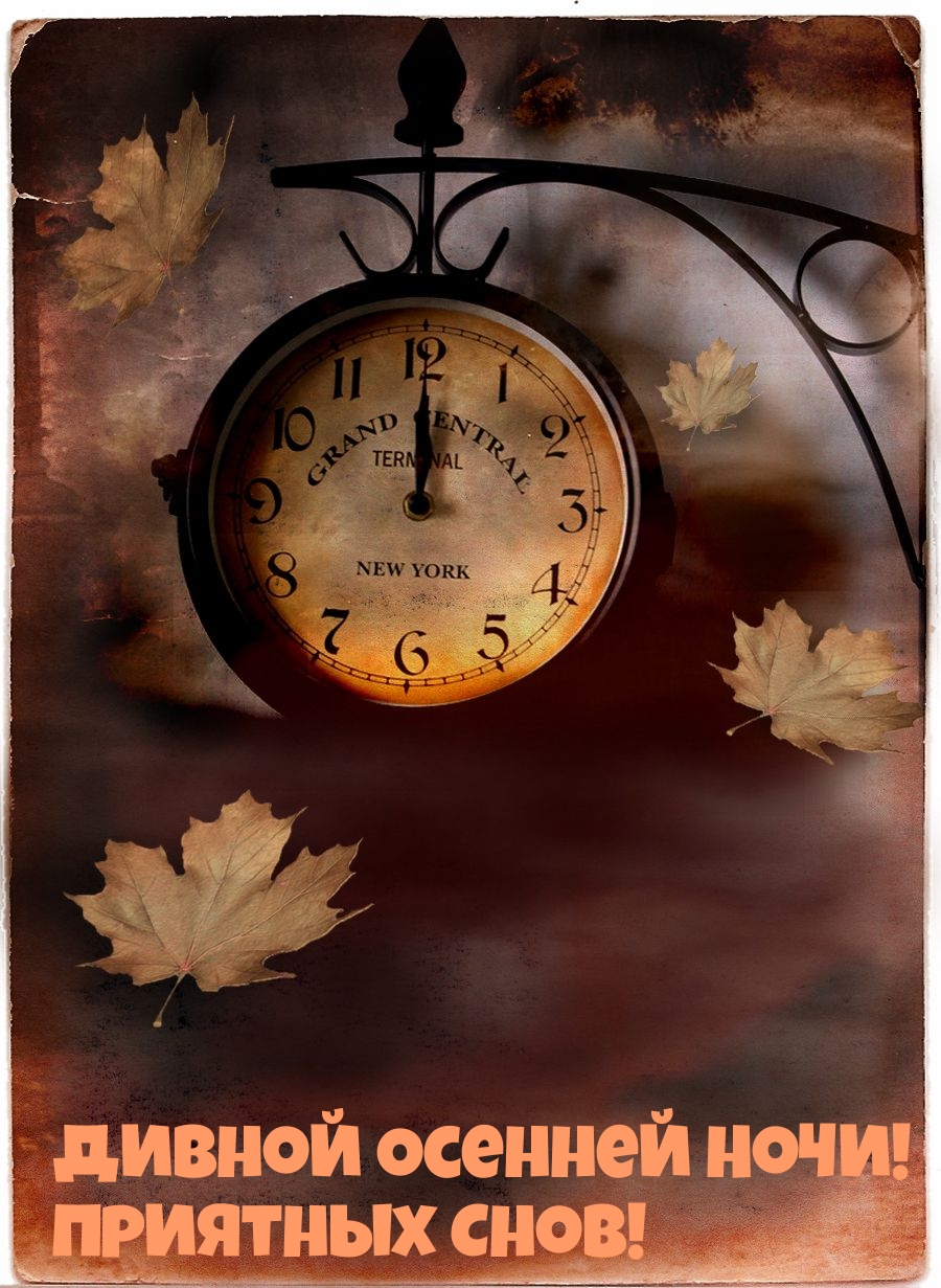 Дивной Осенней Ночи! Приятных Снов!