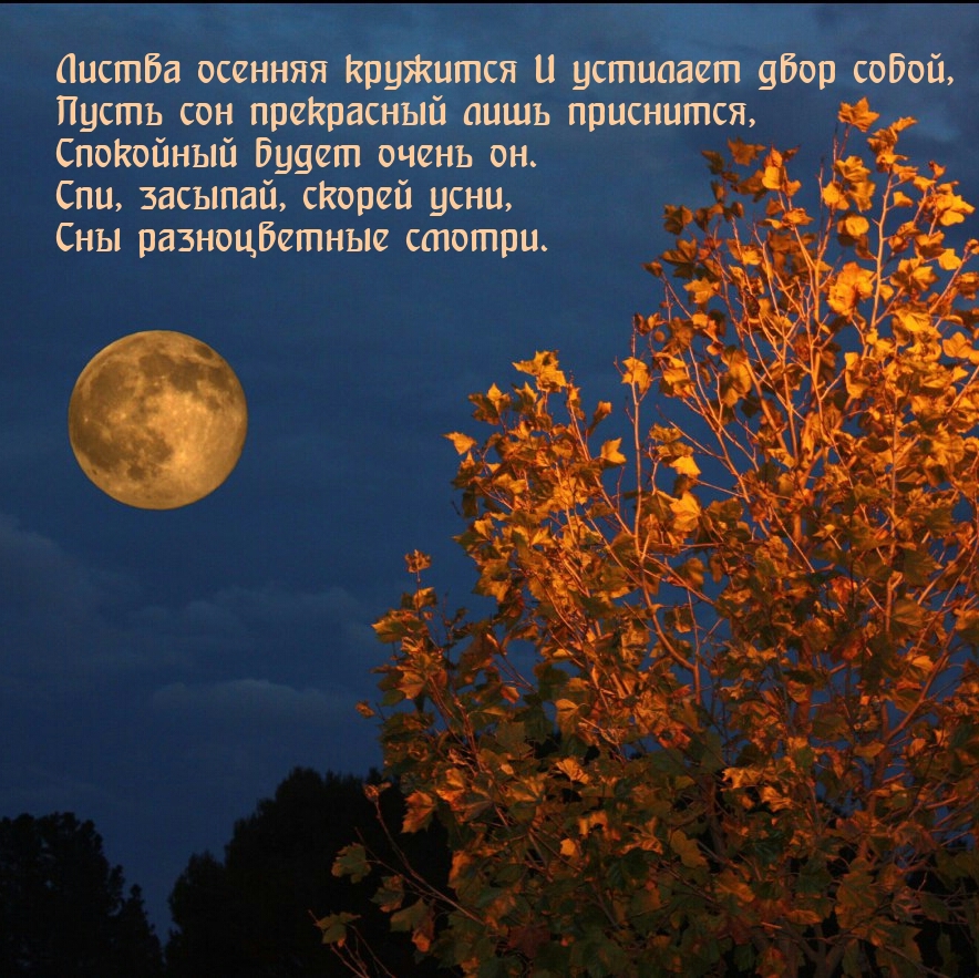 Спи, засыпай, скорей усни, сны разноцветные смотри.