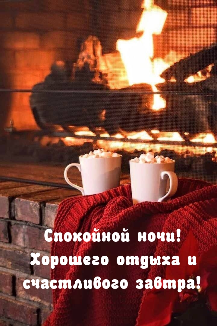 Спокойной ночи! Хорошего отдыха и счастливого завтра!