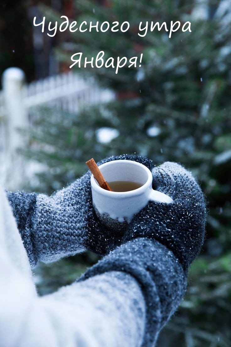 Чудесного утра января!