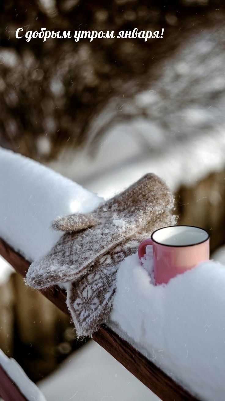 С добрым утром января!