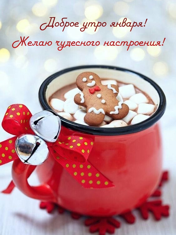 Доброе утро января! Желаю чудесного настроения!
