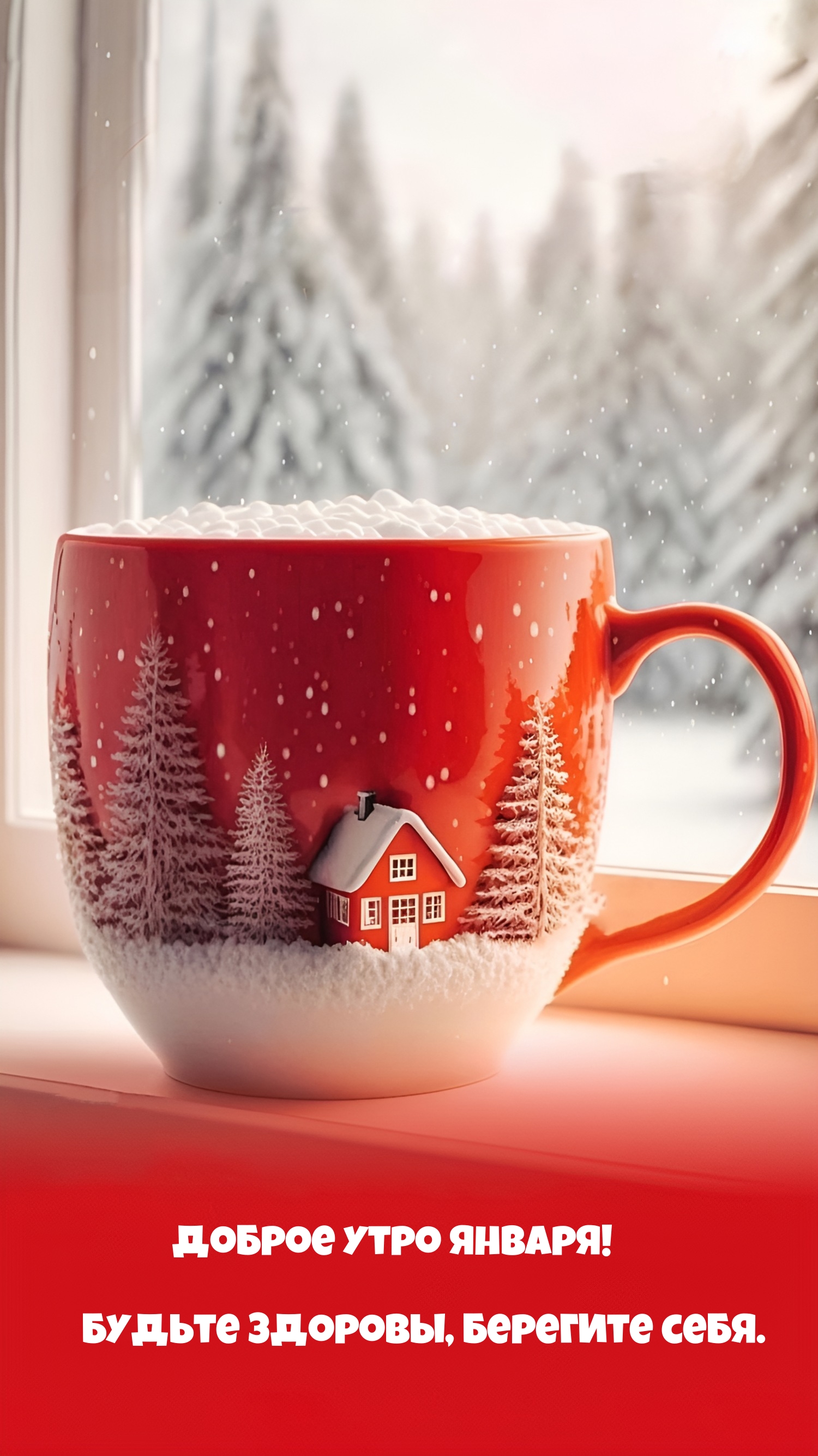 Доброе утро Января! Будьте здоровы, берегите себя. 