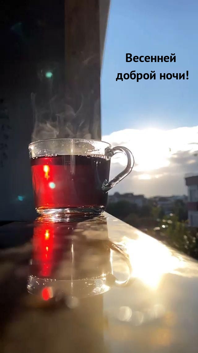 Весенней доброй ночи!