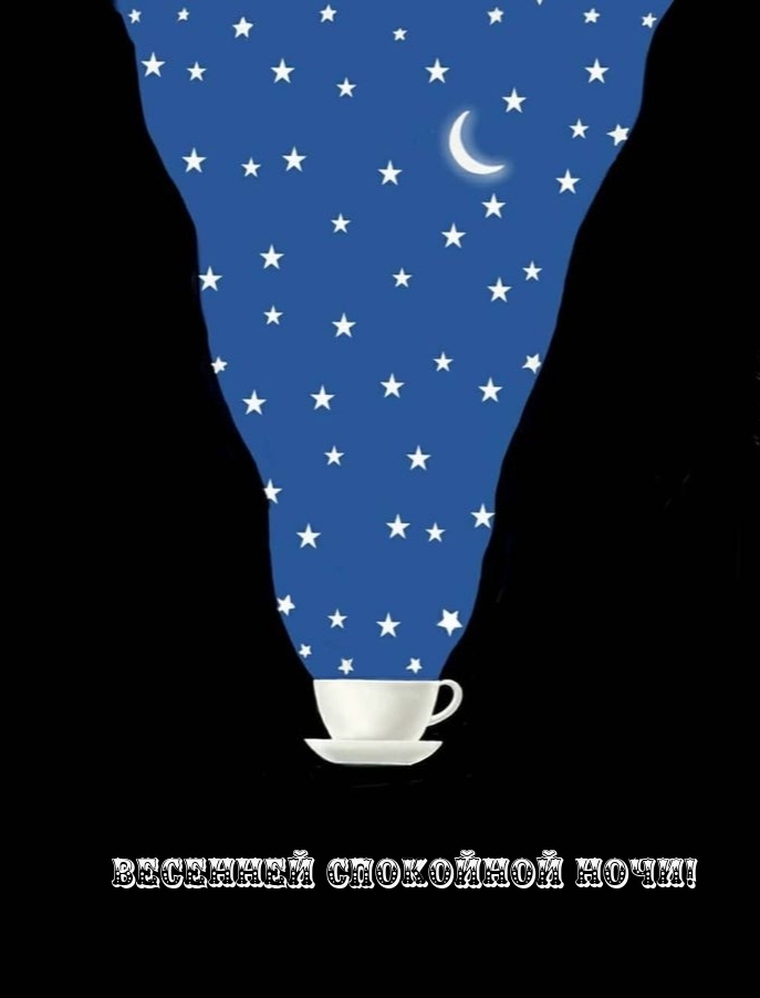 Весенней спокойной ночи!