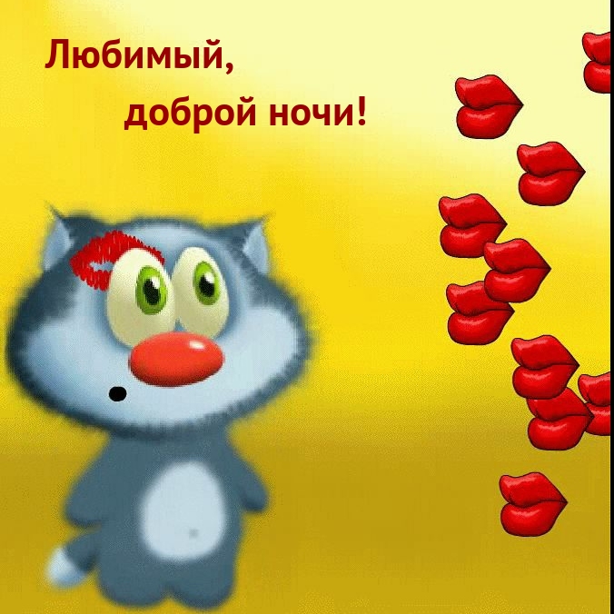 Любимый, доброй ночи!