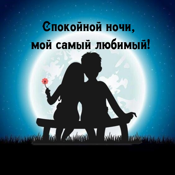 Спокойной ночи, мой самый любимый! 