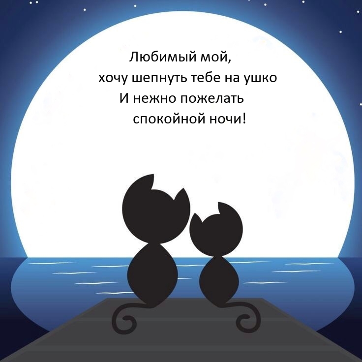 Хочу шепнуть тебе на ушко и нежно пожелать спокойной ночи! 