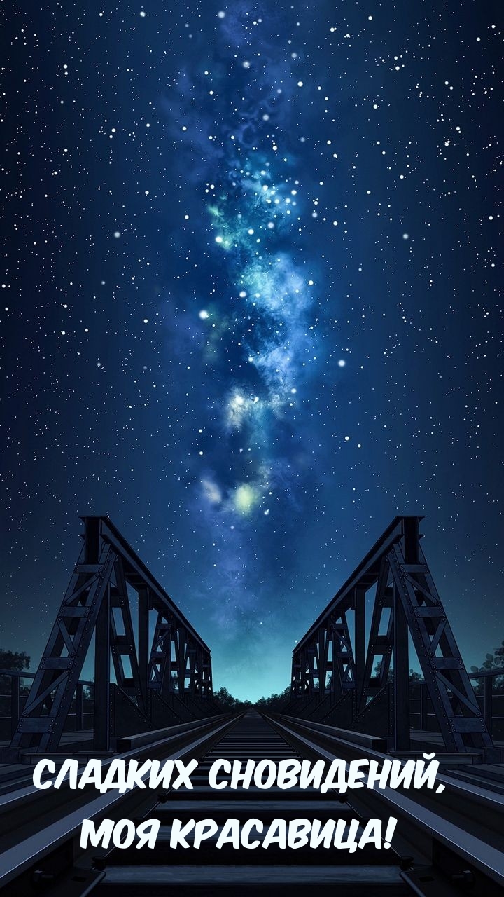 Сладких сновидений, моя красавица! 