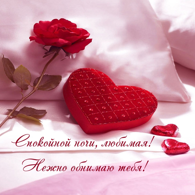 Спокойной ночи, любимая! Нежно обнимаю тебя!