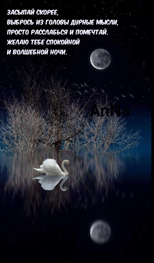 Засыпай скорее, выбрось из головы дурные мысли