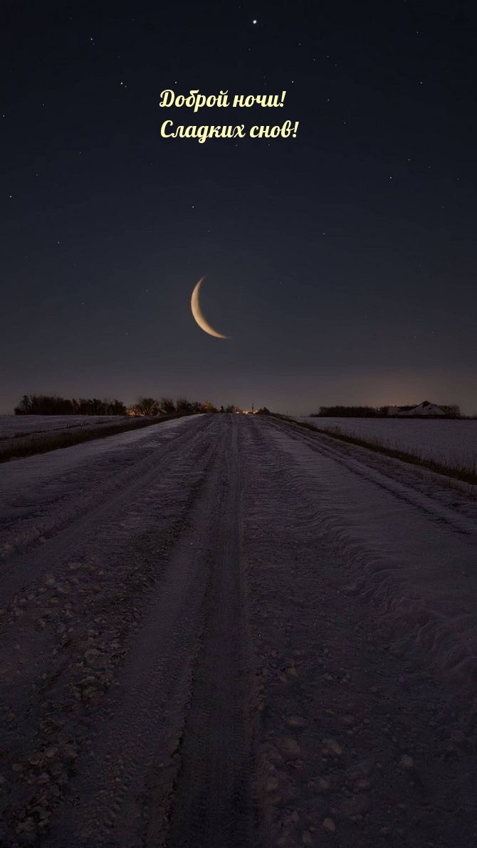 Доброй ночи! Сладких снов!