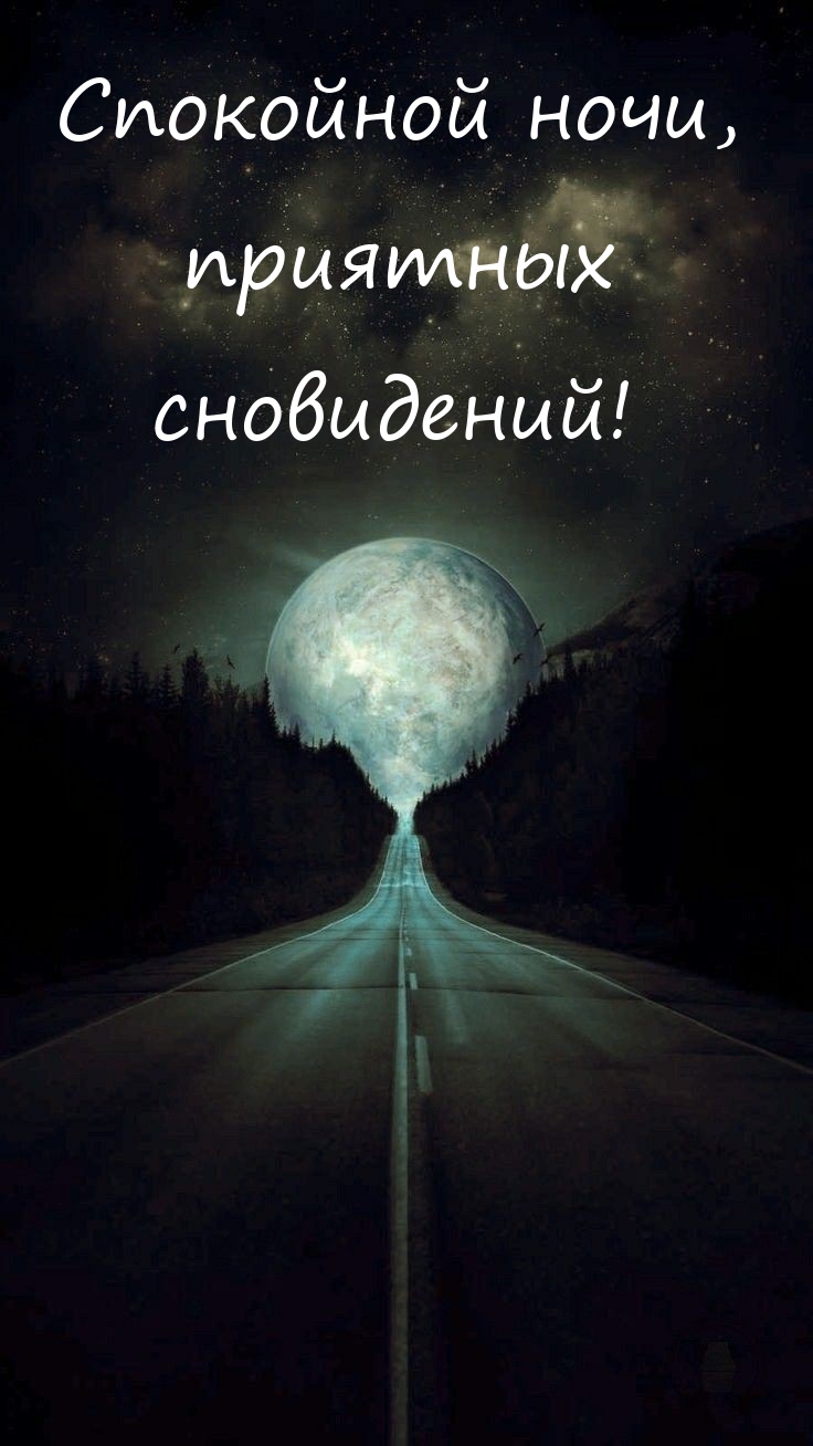 Спокойной ночи, приятных сновидений! 