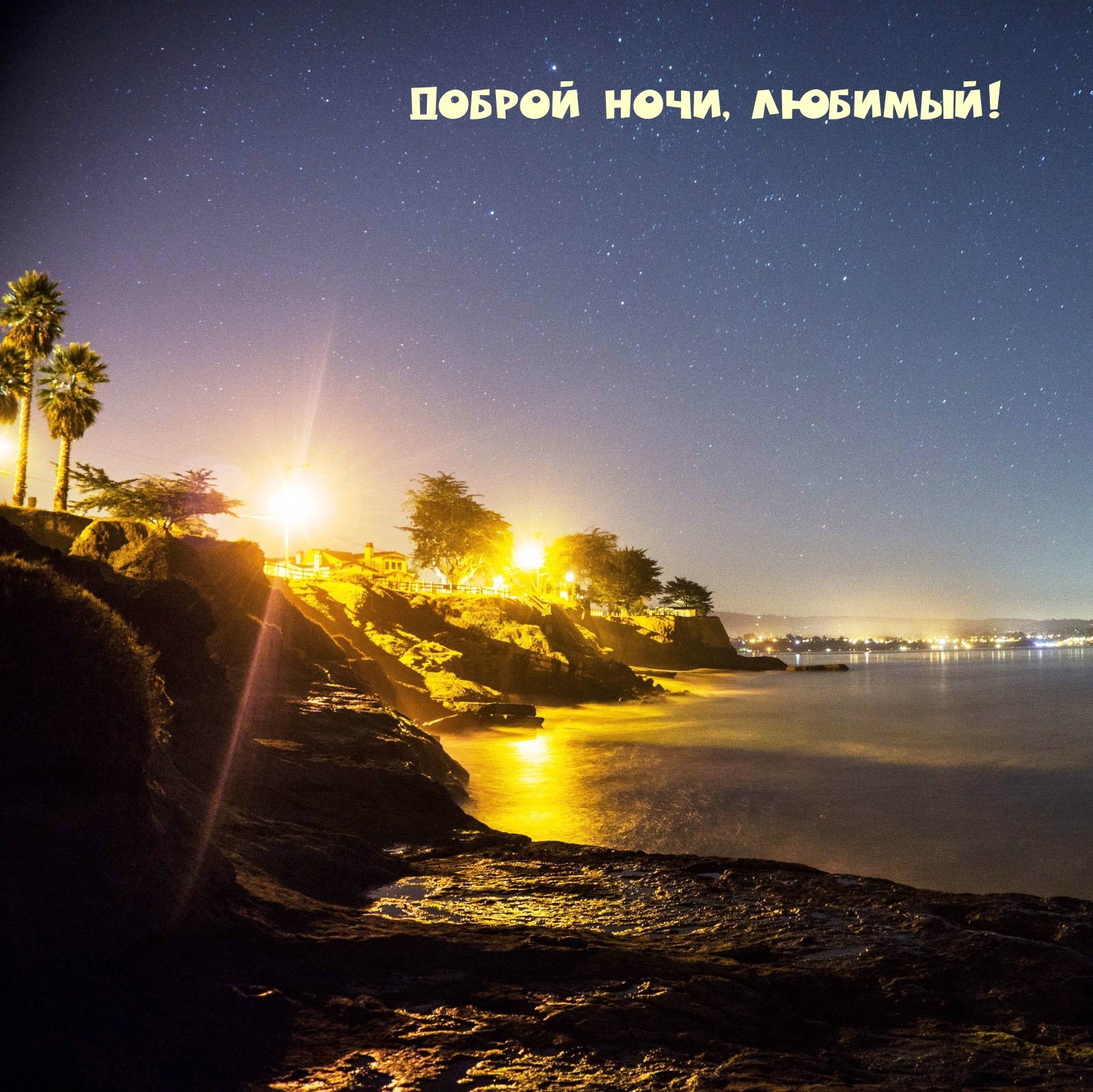 Доброй ночи, любимый!