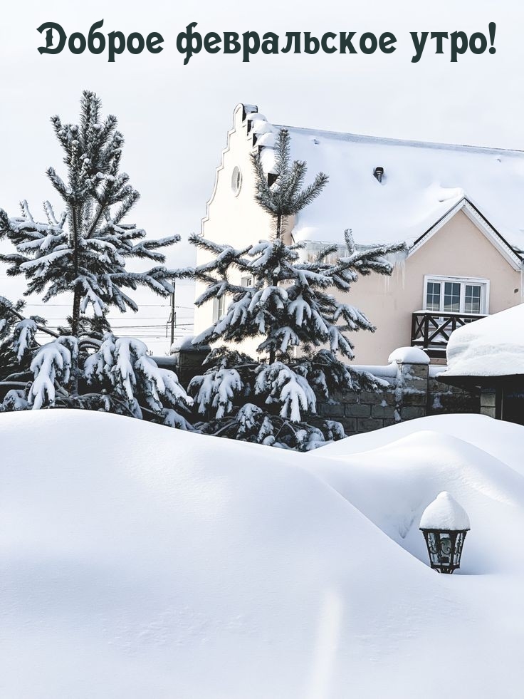 Доброе февральское утро!
