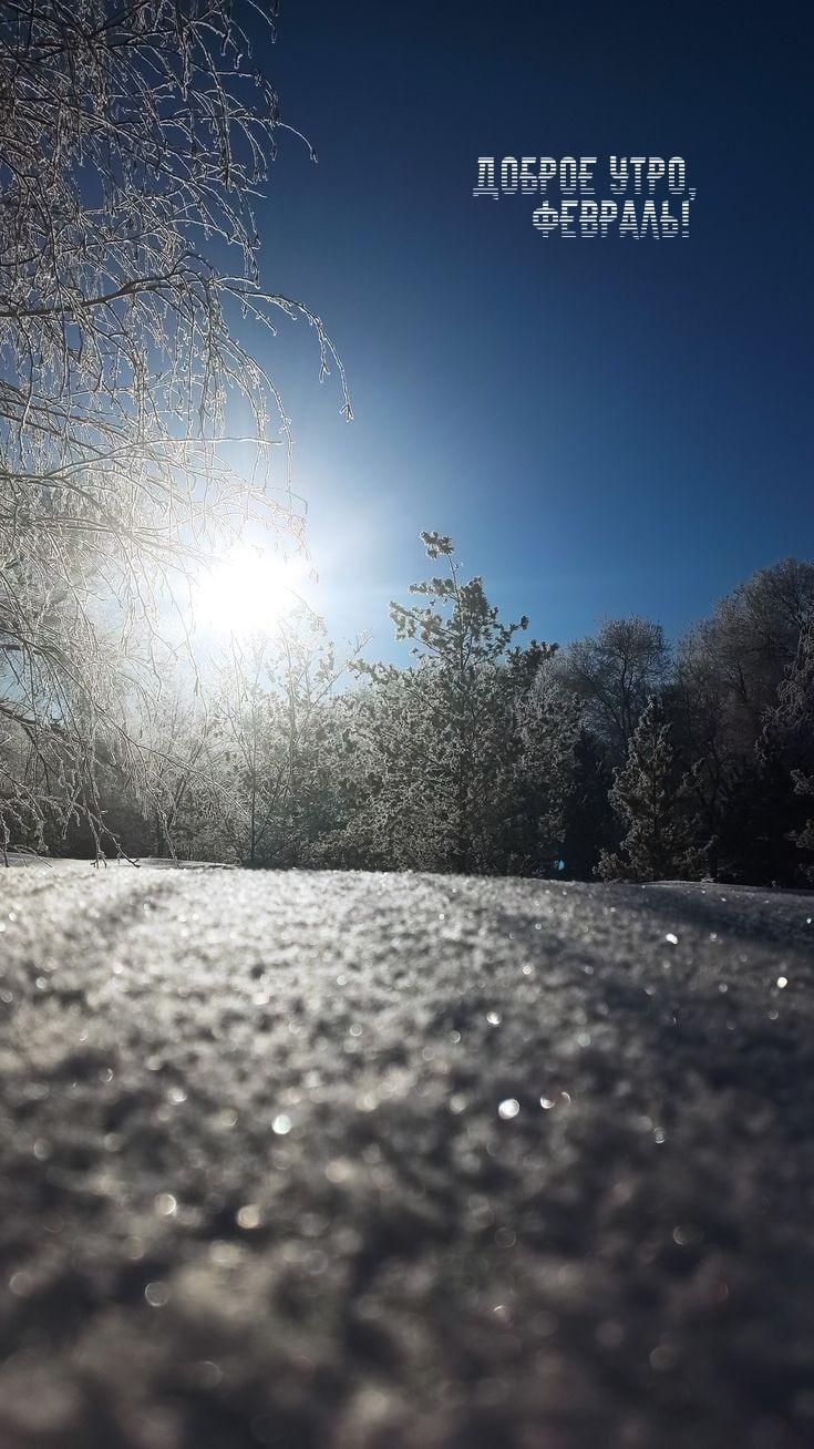 Доброе утро, февраль!