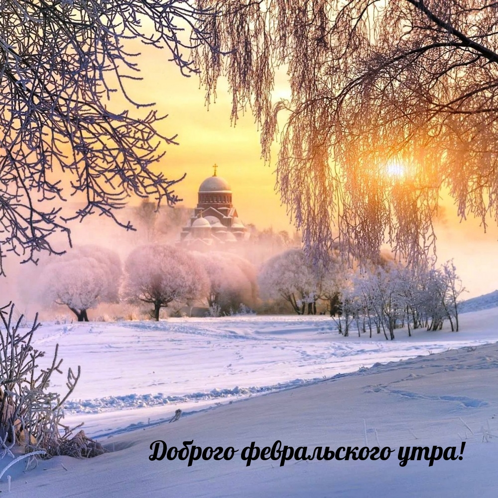 Доброго февральского утра!