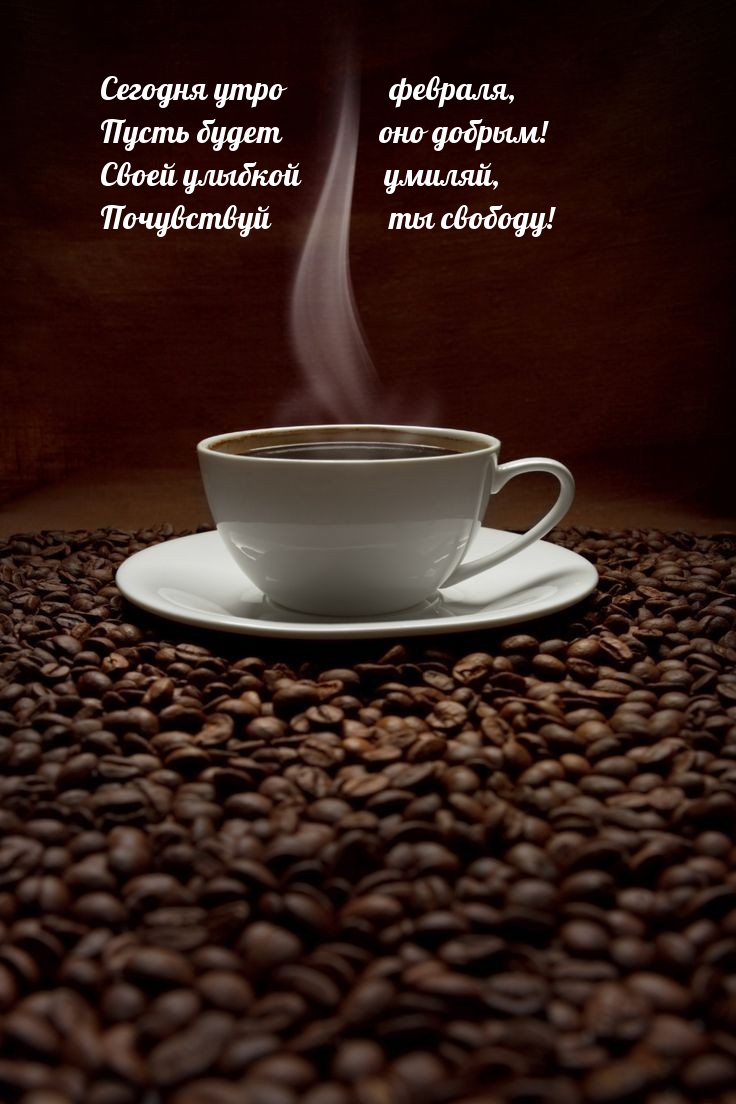Сегодня утро февраля, пусть будет оно добрым!
