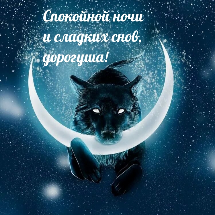 Спокойной ночи и сладких снов, дорогуша!