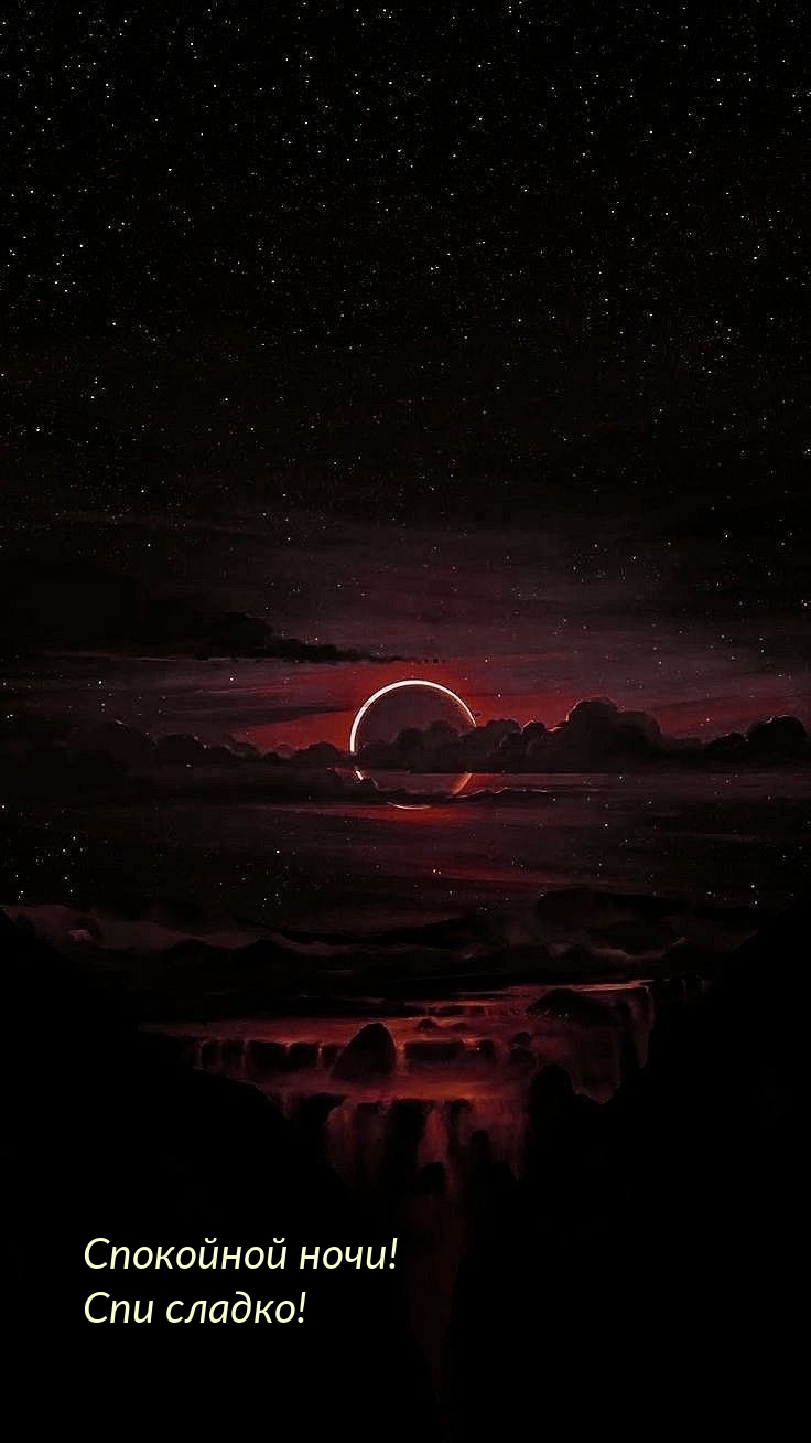 Спокойной ночи! Спи сладко!