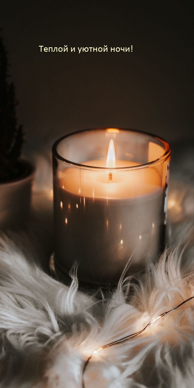 Теплой и уютной ночи!