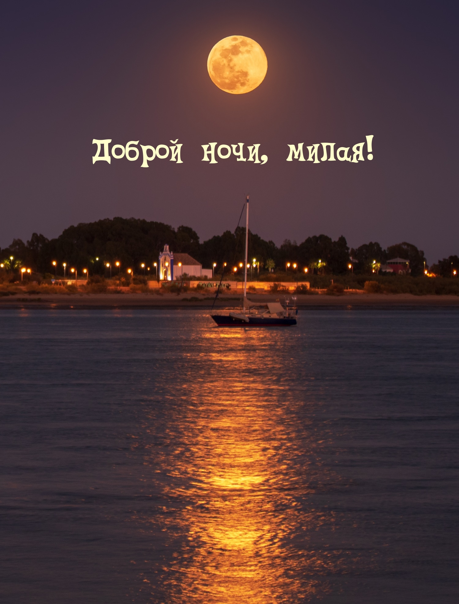 Доброй ночи, милая!