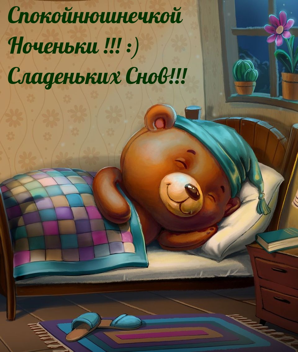 Спокойнюшнечкой Ноченьки !!! :)