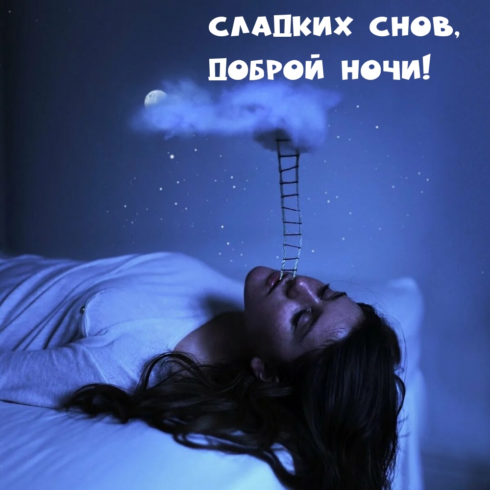 Сладких снов, доброй ночи!