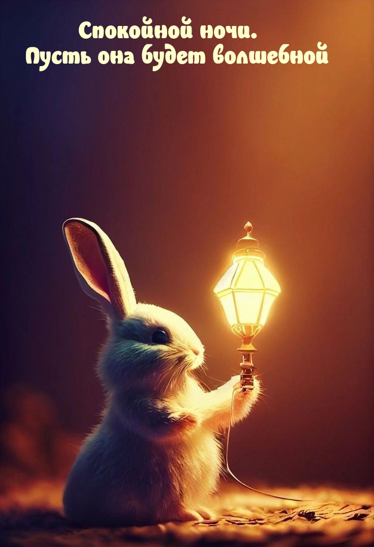 Спокойной ночи. Пусть она будет волшебной