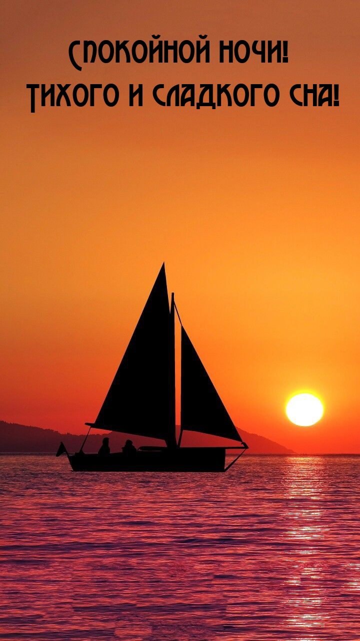 Спокойной ночи! Тихого и сладкого сна!