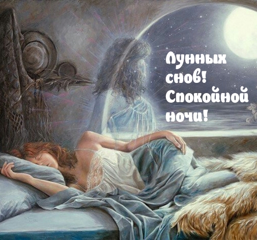 Лунных снов! Спокойной ночи!