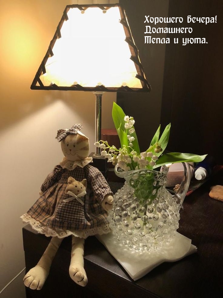 Хорошего вечера! Домашнего тепла и уюта.