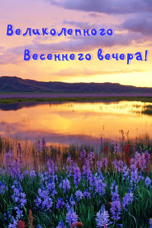 Великолепного Весеннего вечера!