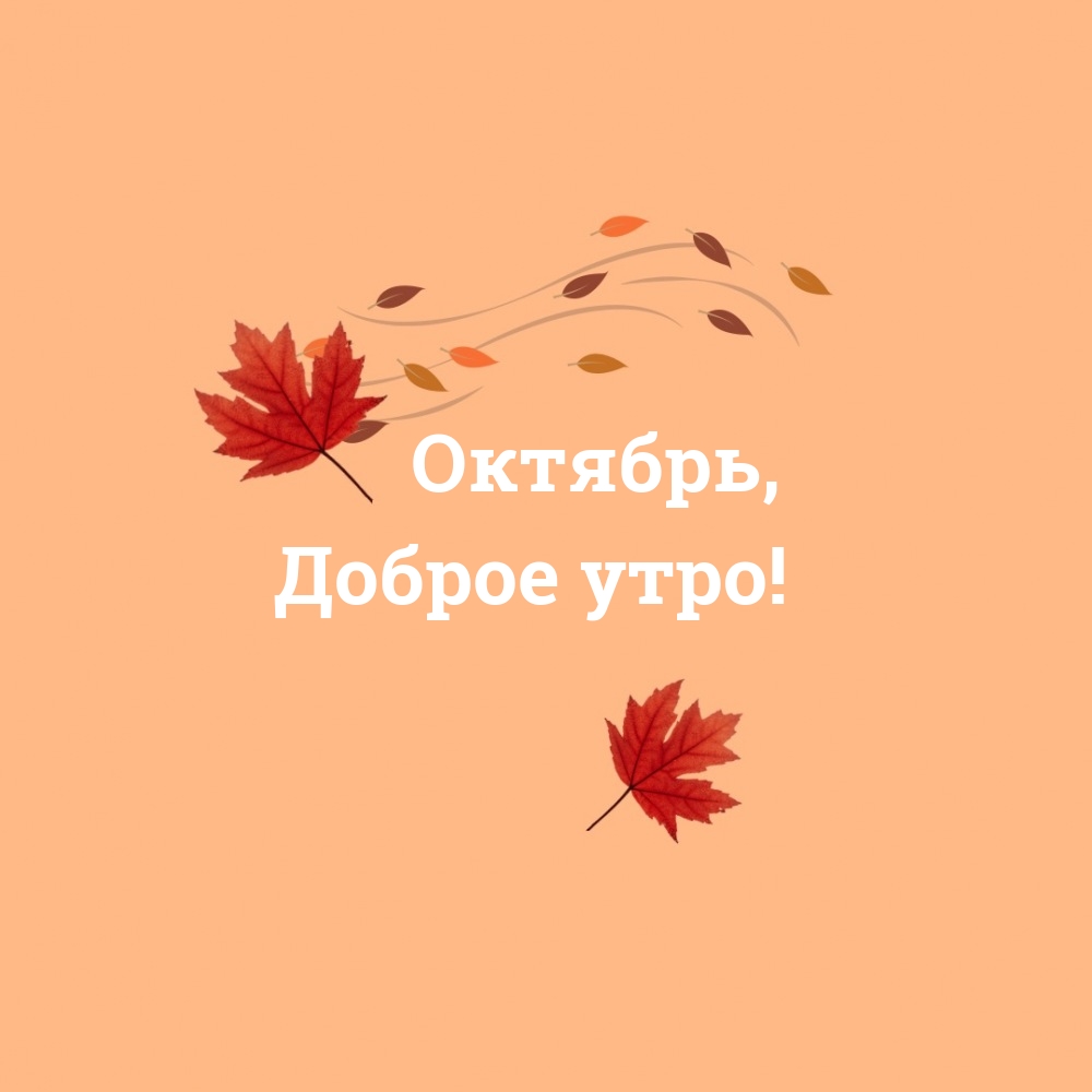 Октябрь, Доброе утро!