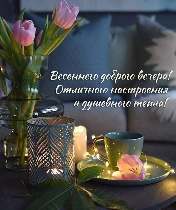 Весеннего доброго вечера! Отличного настроения 